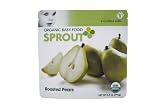 Sprout Organic Baby Food, Roasted Pears, Stage 1, 3.5-Ounce Pouches (Pack of 12)