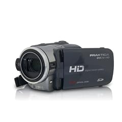 Praktica DVC 5.1 HD-Camcorder (SD/SDHC-Card, 5 Megapixel, 5-fach opt. Zoom, 3,0