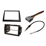 Image : Jeep Commander 2006-2007 Double Din Aftermarket Radio Stereo Navigation Bezel Conversion Dash Kit