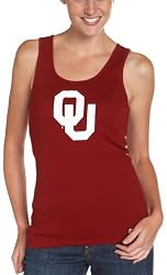 Oklahoma Sooners Junior's Ribbed Tank Top