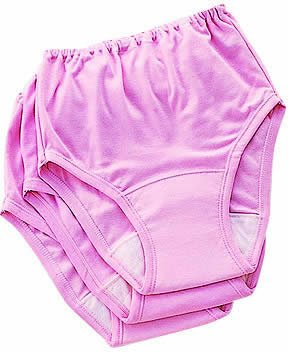 吸水パンツ 女性用 3枚組 ピンク M