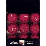 Cherry Scented Burgundy Votive Candles - 2 (12 count)