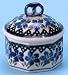  Polish Pottery Mini Pretzel Box 2 3/4\