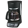 Mr. Coffee CGX23 12-Cup Programmable Coffeemaker, Black