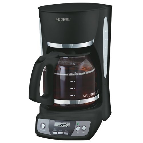 Mr. Coffee CGX23 12-Cup Programmable Coffeemaker, Black Mr. Coffee CGX23 12-Cup Programmable Coffeemaker, Black