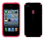 Speck CandyShell Black & Pink Case for Apple iPhone 4