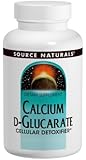 Source Naturals Calcium D-Glucarate 500mg, 120 Tablets