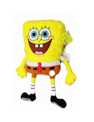 Nick Jr. Spongebob Squarepants Cuddle Pillow Plush - Mr. Smilie Face