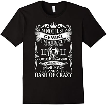Men's Gemini T-Shirt 2XL Black