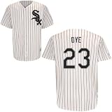 Men`s Chicago White Sox #23 Jermaine Dye Home Replica Jersey - 2XL