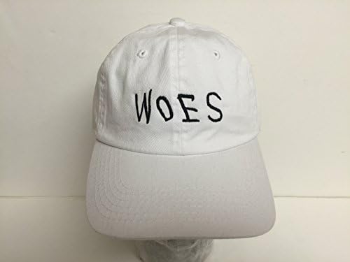Woes White Strapback Hat