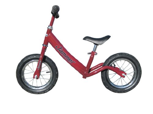Jammer Balance Bike Bicycle No Pedals Red Maroon Burgundy