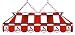Imperial St. Louis Cardinals Licensed 40-Inch Rectangular Stained Glass Billiard Table Light