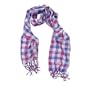 Levi's Girls 7-16 Plaid Scarf,Pink,One Size