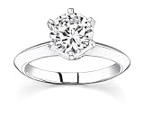 0.5 CT ROUND NATURAL DIAMOND SOLITAIRE RING NEW