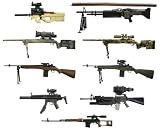 Hot Toys Military - Modern Firearms 1/6 Collection Series 2 (1BOX=12ピース)