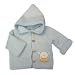 Cow and Cat Cardigan Sky 0-3m