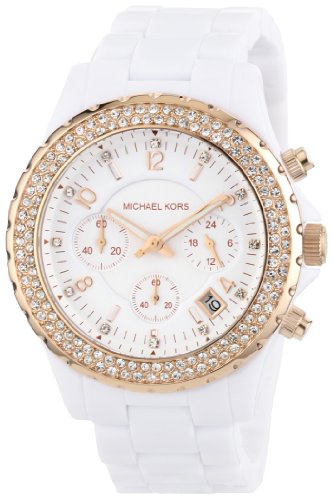 Women's White Acrylic Watch [Watch] Michael Kors