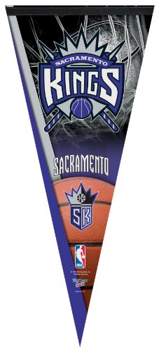 NBA Sacramento Kings Premium Quality Pennant 17-by-40 inch