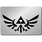 Zelda Link Triforce Shield Legend of Zelda Computer Skin Apple Sticker Laptop Sticker Macbook Decal Computer Sticker Macbook 13 Inch Vinyl Decal Sticker Skin Cover Computer Sticker Computer Decal Decal Mac Decal for Mac Laptop Sticker Laptop Decal Newest Version Macbook Pro Laptop Quotes