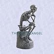 skeleton statue rodin inspired thinker sculpture new (The Digital Angel)