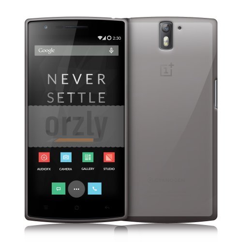 OrzlyÂ® - ONE PLUS - ONE Protective Flexiible Soft Gel Case - Silicon Phone Cover Skin in BLACK - Designed by OrzlyÂ® Exclusively for ONE PLUS ONE SmartPhone (Alias: (ALIAS: Flagship Model of Smart Phone named ONE Released by ONE PLUS / New 2014 Rele