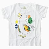 Mademoiselle papillon BABY BIRD Tee 【ホワイトsize