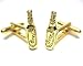 Gold Beer Bottle Cufflinks