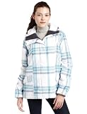 41AgkO00e8L. SL160  Betty Rides Womens Lucky Plaid Private Parka Snowboard/ Ski Jacket, Ruby Plaid, Medium Reviews