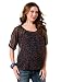 Motherhood Maternity: Short Sleeve Dolman Sleeve Maternity Blouse