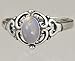 A Beautiful Sterling Silver Filigree Ring title=