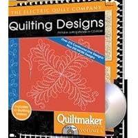 Electric Quilt Quiltmaker Volume 6 Printable Quilting Stencils CD-ROM