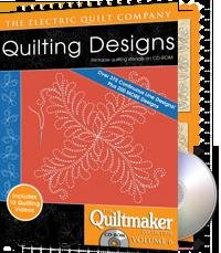 Electric Quilt Quiltmaker Volume 6 Printable Quilting Stencils CD-ROM