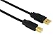 Hama USB-Kabel A-Stecker - B-Stecker, 3 m [Amazon Frustfreie Verpackung]