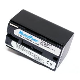 Maximal Power DB CAN BP-930 Replacement Battery for Canon Digital Camera/Camcorder (Black)