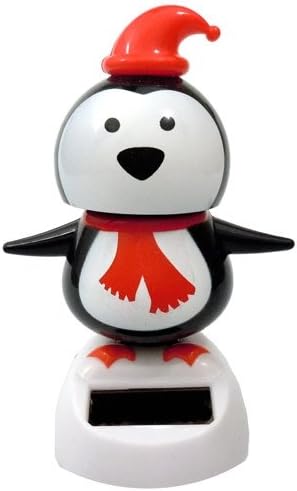 Solar Power Motion Toy - Holiday Penguin