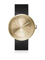 LEFF Amsterdam Reloj con movimiento Miyota Unisex Tube Watch D42 Dorado / Negro 42 mm