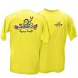 Peace Frogs Adult Retro Frog Short Sleeve T-Shirt