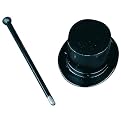 Mini Black Top Hat and Cane Decorations