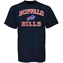 Buffalo Bills Navy Blue Heart and Soul T-shirt