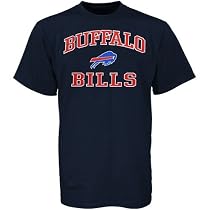 Buffalo Bills Navy Blue Heart and Soul T-shirt