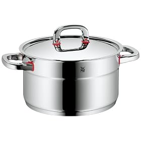 WMF Premium One 18/10 Stainless Steel 24cm High Casserole with Lid