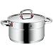 WMF Premium One 18/10 Stainless Steel 24cm High Casserole with Lid