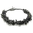 HinsonGayle Artisan Collection "Diana" Hand-Woven Black Cultured Pearl Necklace