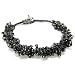 HinsonGayle "Diana" Hand-Woven Black Cultured Pearl Necklace
