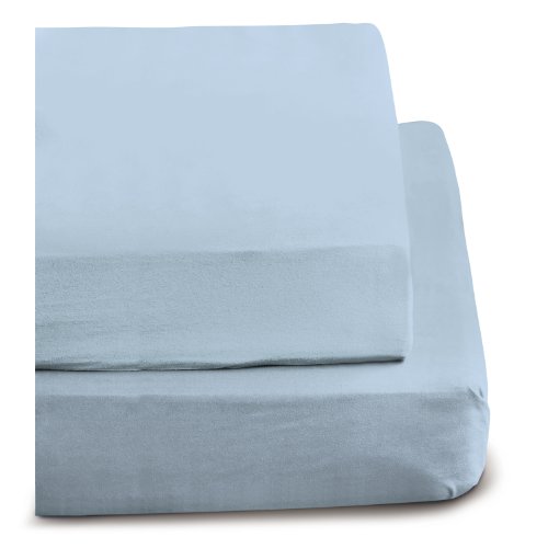 Irisette 0006_23_148697 Merkur, Biber-Betttuch, 150 x 250 cm, bleu