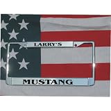 Buy CHROME Personalized Laser Engraved License Plate Frame by HotSpotBuys