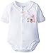 Spasilk Baby-Girls Newborn 100% Cotton French Creeper Bodysuit, Pink Butterfly, Preemie