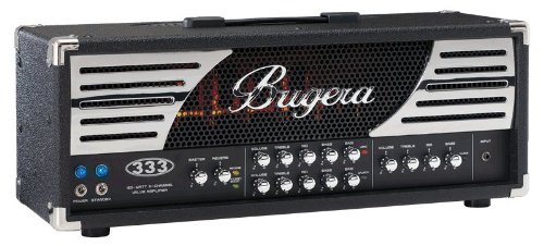 Bugera 333 120-Watt 3-Channel Valve Amplifier Head with Reverb