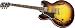 Gibson Memphis ES-335 Dot Left Hand - Vintage Sunburst Left Hand